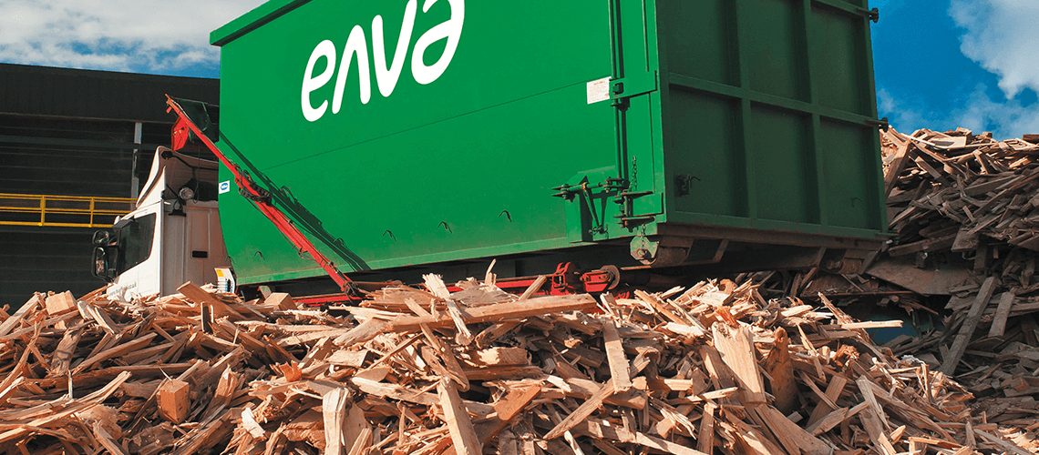 Can you put scrap wood in the green bin