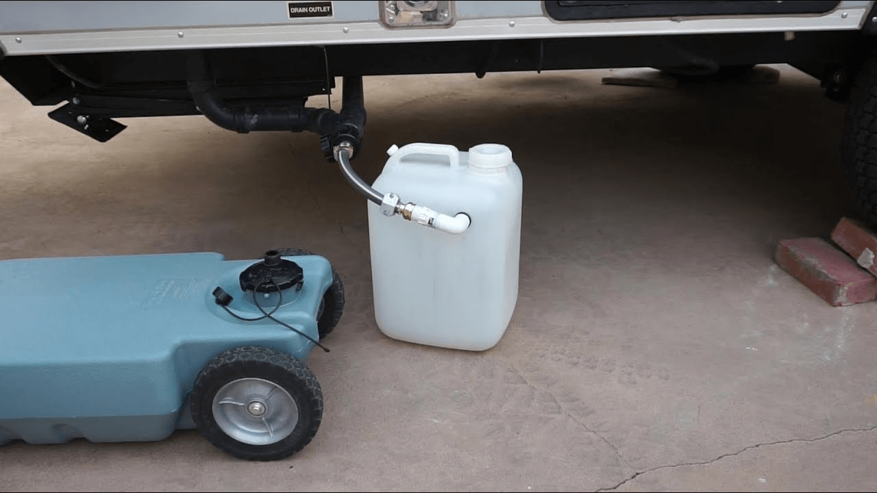 Drain Your Gray Water Tank