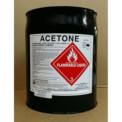 Can You Empty Your Acetone Container