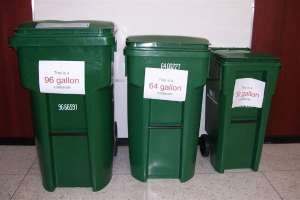 Waste Management Garbage Can Sizes And Prices