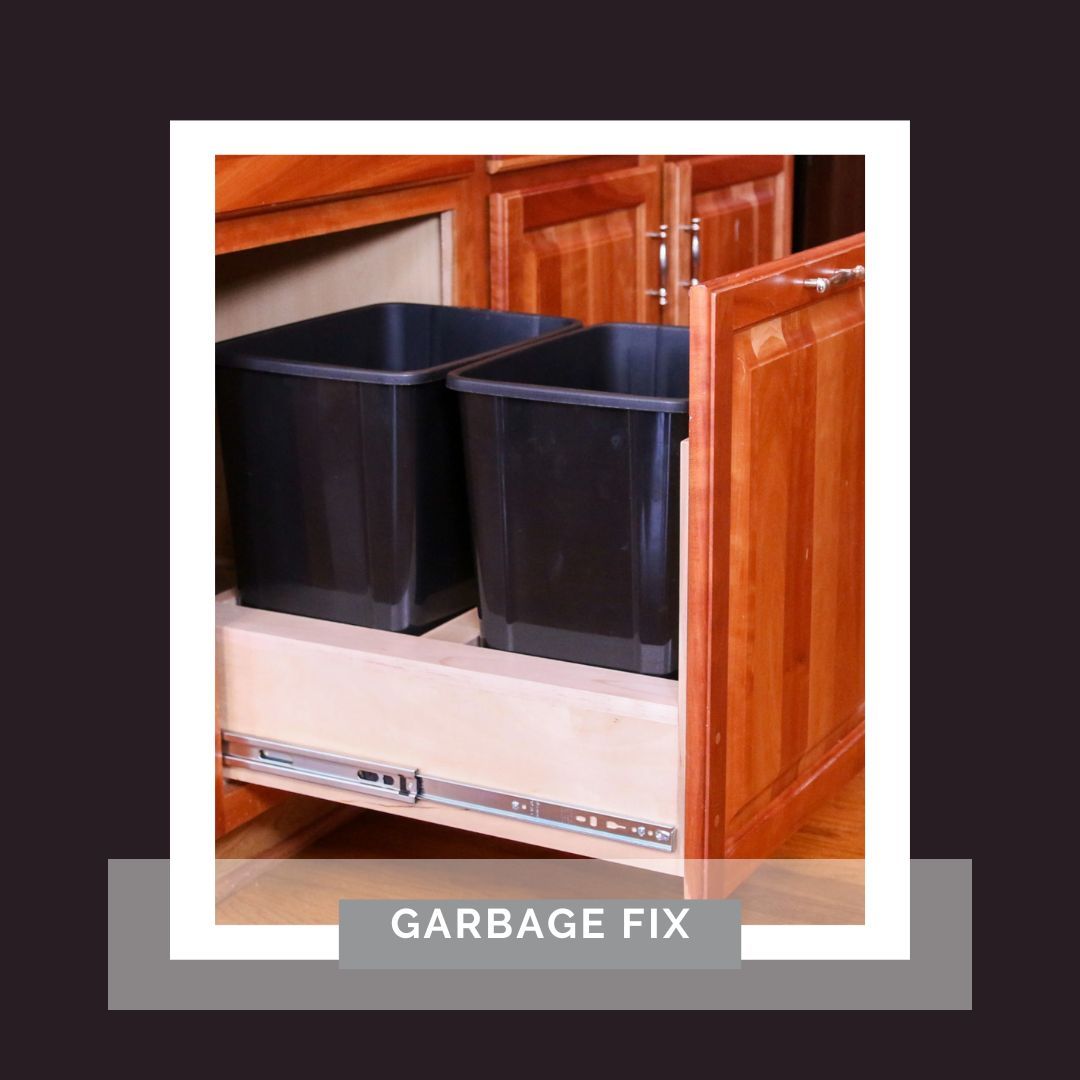 How to Remove a Sliding Garbage Drawer