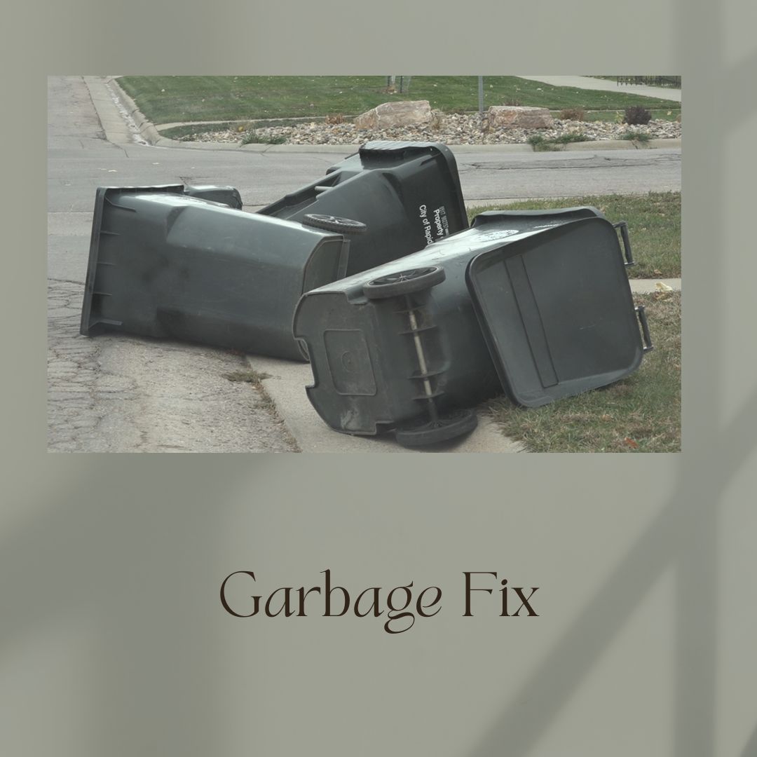 How to Stop Garbage Cans From Blowing Away