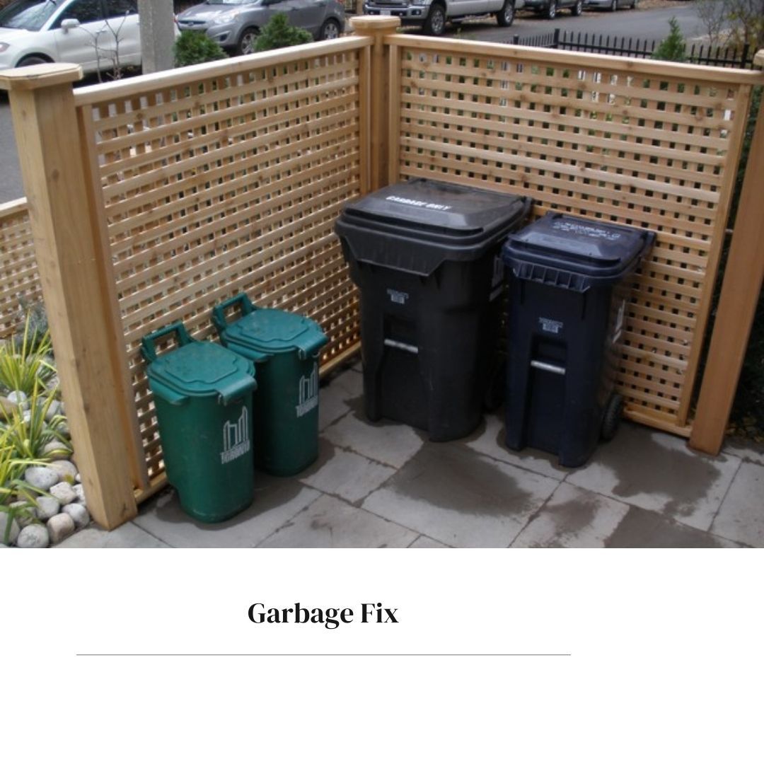 How to Stop Neighbours from Using your Garbage Can