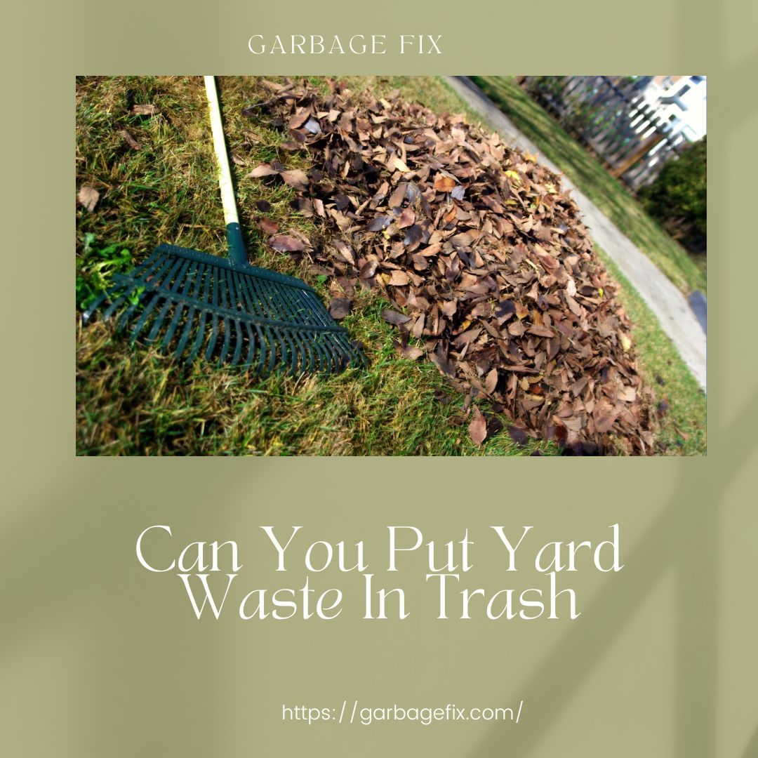 Can You Put Yard Waste In Trash